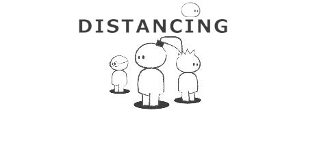 Distancing cover art