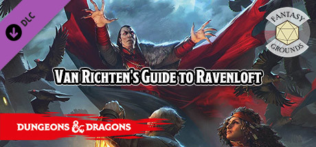 Fantasy Grounds - D&D Van Richten's Guide to Ravenloft cover art