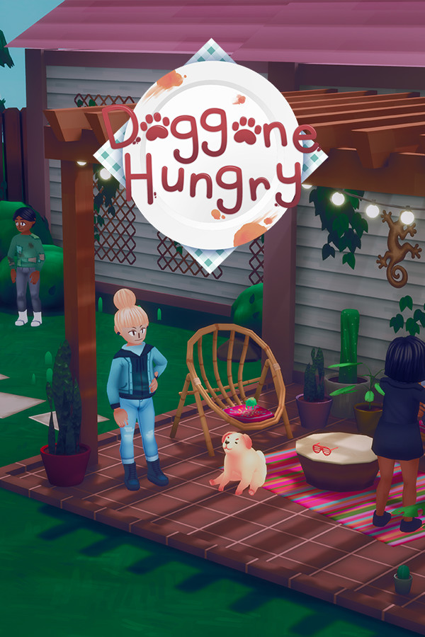 Steam portrait for Doggone Hungry.