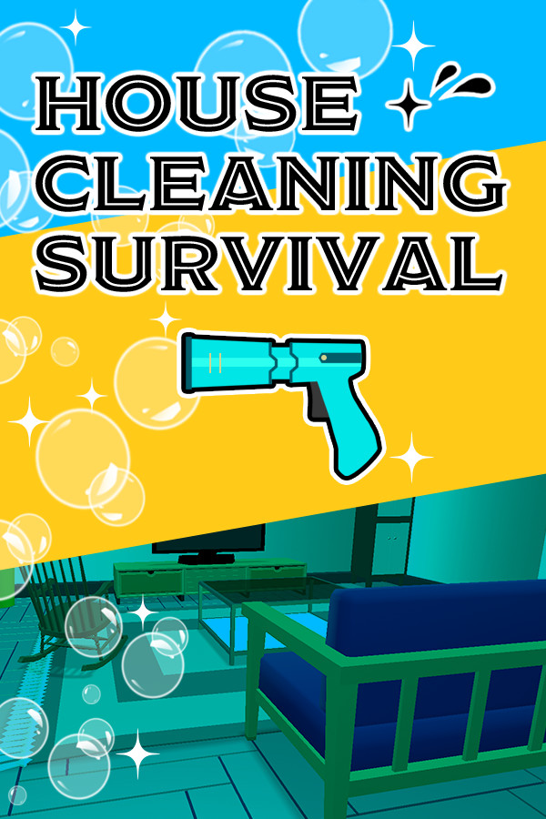 Steam portrait for House Cleaning Survival.