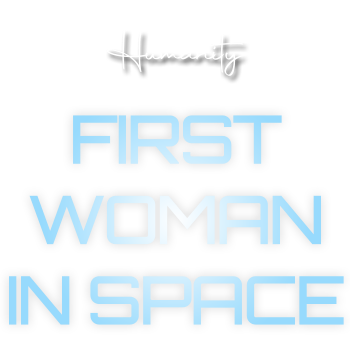 Humanity: First Woman In Space Logo