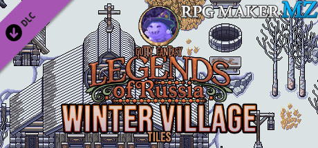 RPG Maker MZ - Legends of Russia - Winter Village Tiles cover art