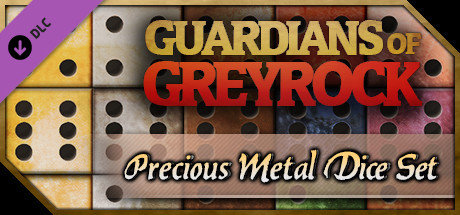 Guardians of Greyrock - Dice Pack: Precious Metal Set