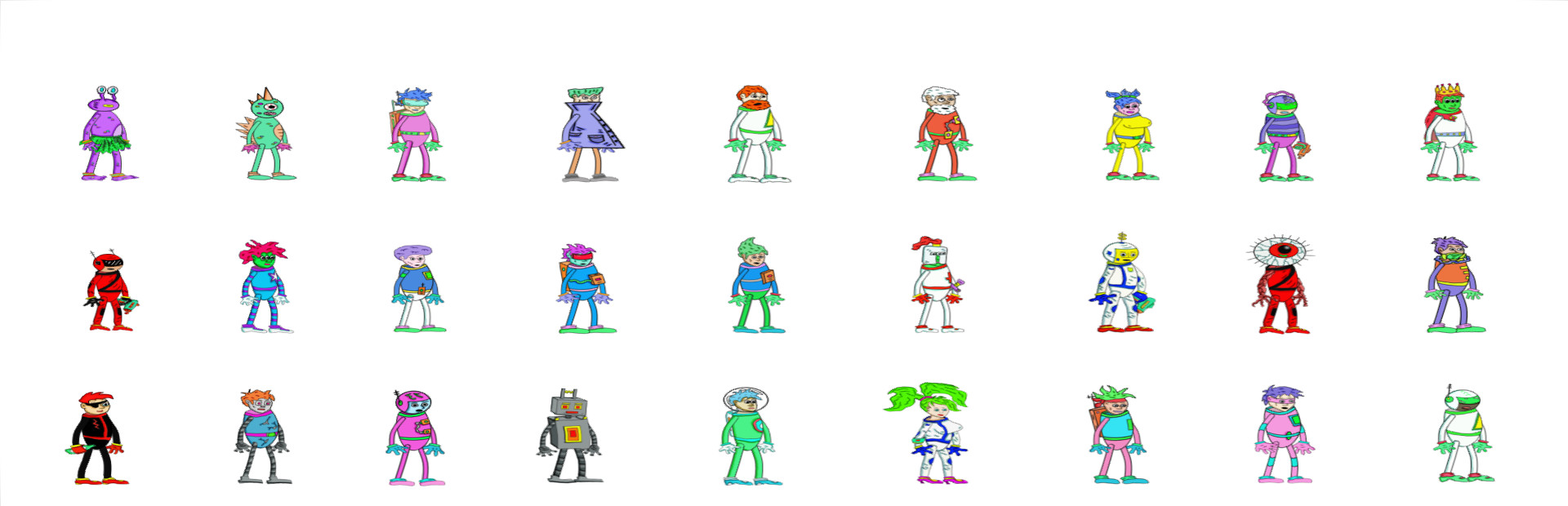 SPACE JUNK HEROES Hero Image