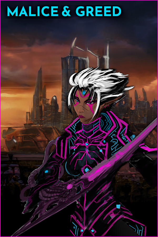 Steam portrait for Malice & Greed.