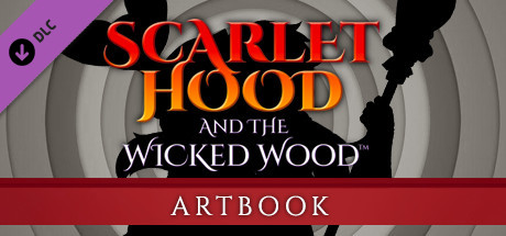 Scarlet Hood and the Wicked Wood DLC - Artbook cover art