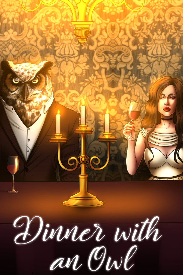 Steam portrait for Dinner with an Owl.