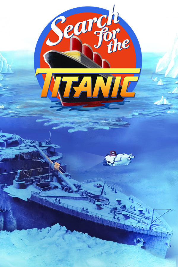 Steam portrait for Search for the Titanic.