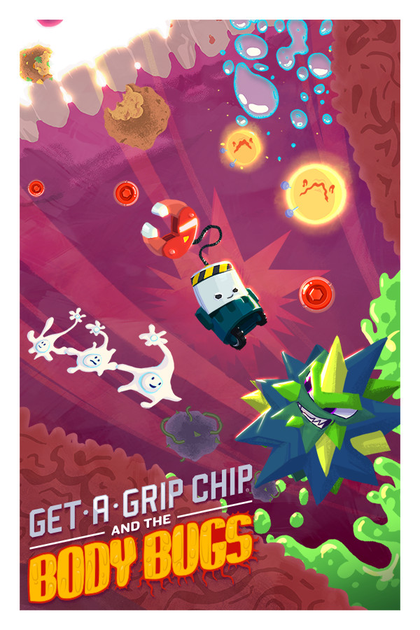 Steam portrait for Get-A-Grip Chip and the Body Bugs.