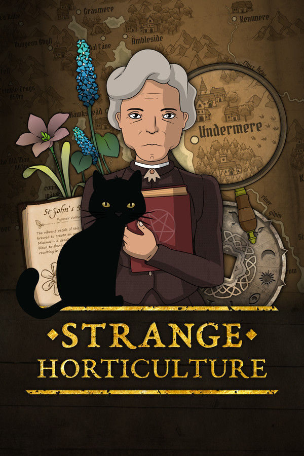 Steam portrait for Strange Horticulture.