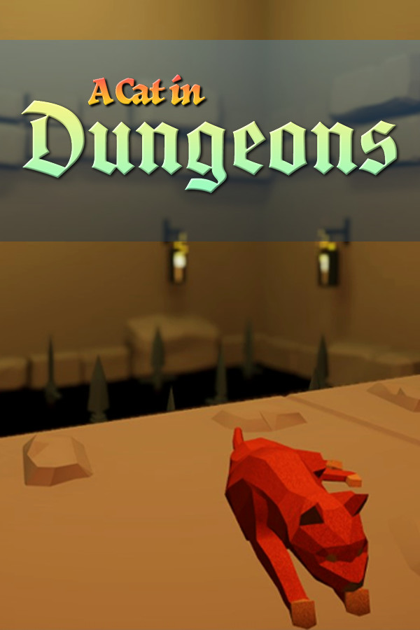 Steam portrait for A Cat in Dungeons.