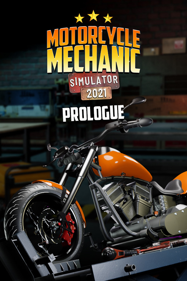 Steam portrait for Motorcycle Mechanic Simulator 2021: Prologue.