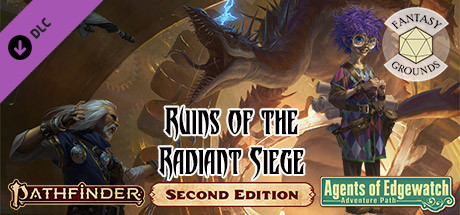 Fantasy Grounds - Pathfinder 2 RPG - Agents of Edgewatch AP 6: Ruins of the Radiant Siege cover art
