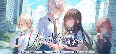UsoNatsu ~The Summer Romance Bloomed From A Lie~ cover art