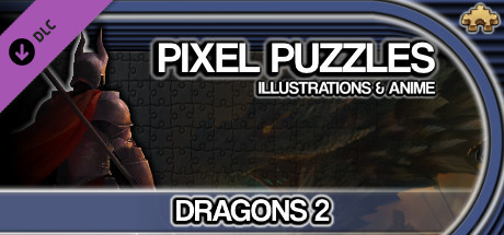 Pixel Puzzles Illustrations & Anime - Jigsaw Pack: Dragons 2