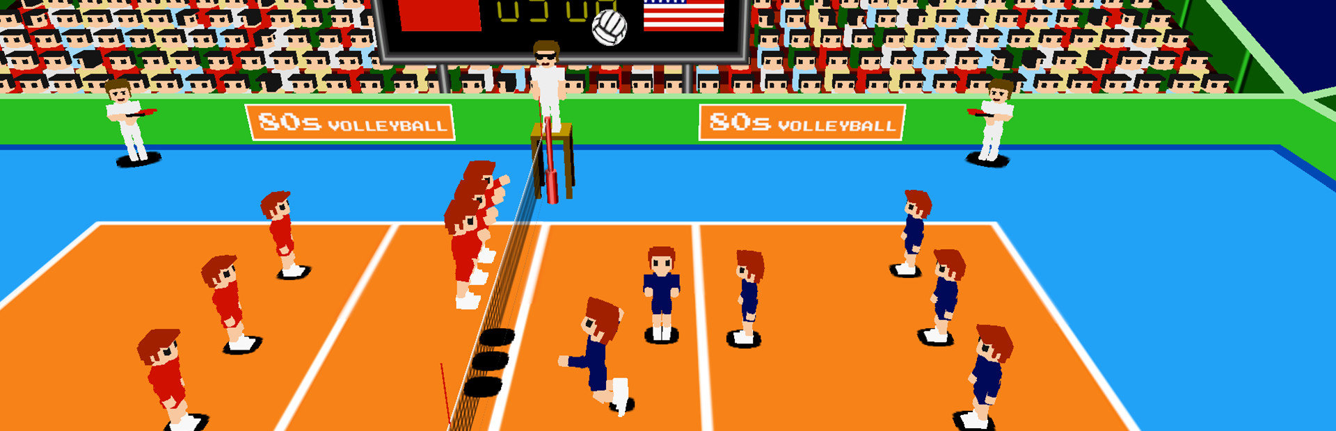 80s Volleyball