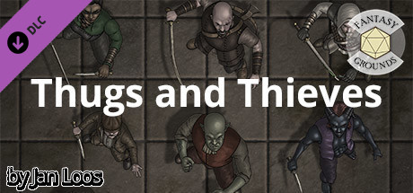 Fantasy Grounds - Jans Token Pack 23 - Thugs and Thieves