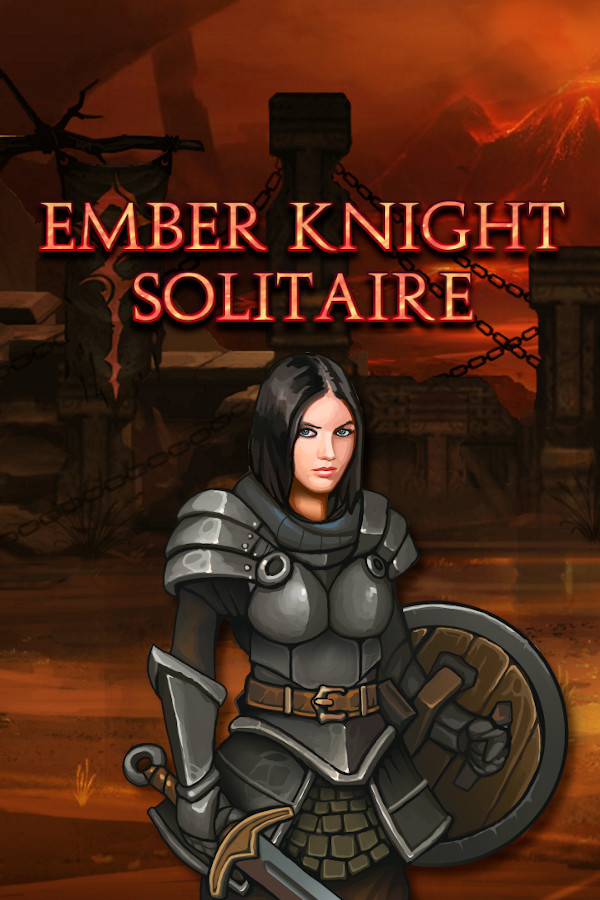 Steam portrait for Ember Knight Solitaire.