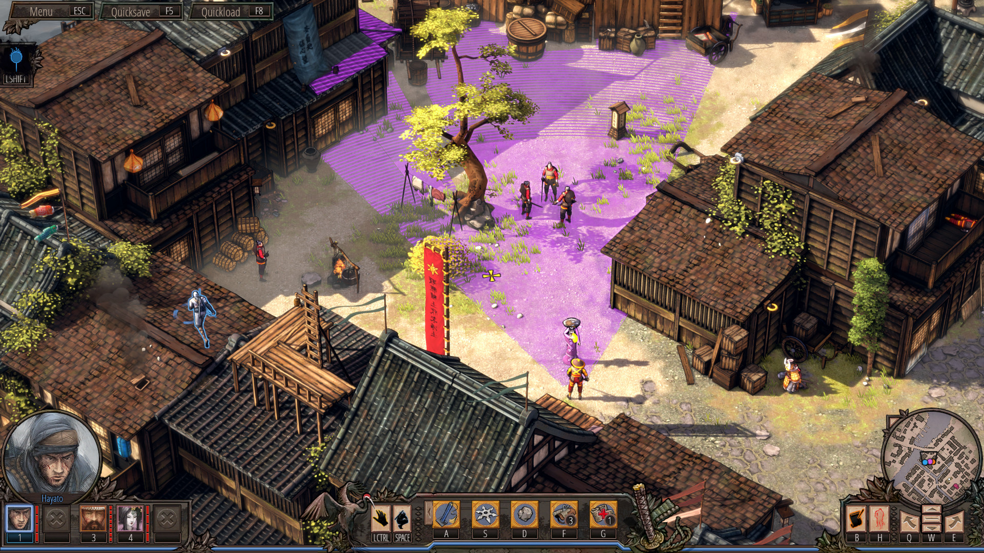 影子战术:将军之刃/Shadow Tactics: Blades of the Shogun(v2.2.11正式版)