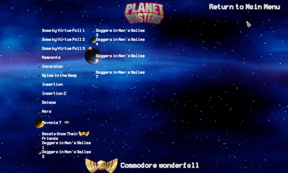 Planet Busters minimum requirements