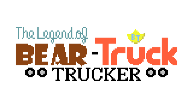 The Legend of Bear-Truck Trucker Logo