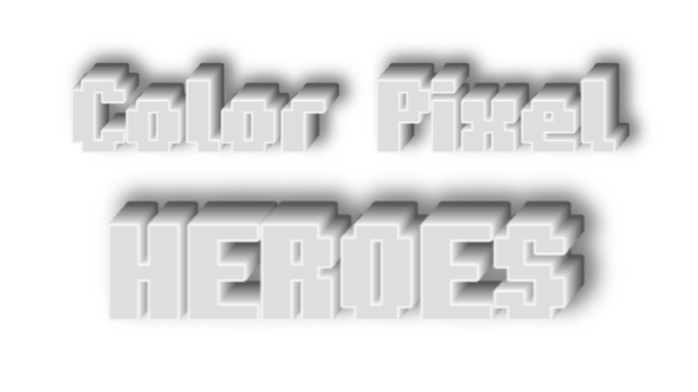 Color Pixel Heroes Logo