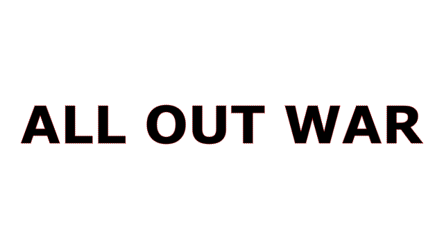 ALL OUT WAR : Welcome To The Front Logo