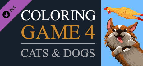Coloring Game 4 – Cats & Dogs cover art