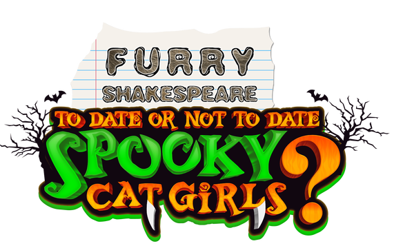 Furry Shakespeare: To Date Or Not To Date Spooky Cat Girls? Logo