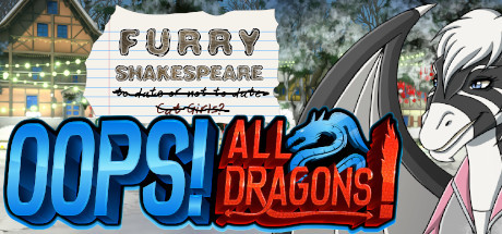 Furry Shakespeare: Oops! All Dragons! cover art