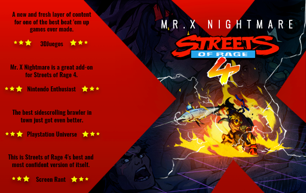 怒之铁拳4/Street of Rage 4(V13648-X先生噩梦-生存模式+DLC)