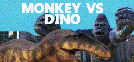 Monkey vs Dino cover art