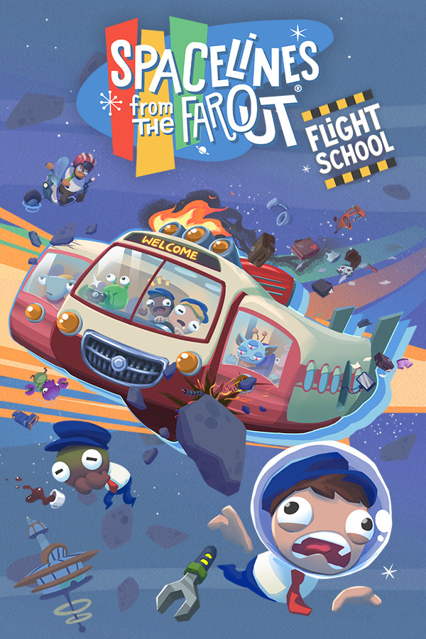 Steam portrait for Spacelines from the Far Out: Flight School.