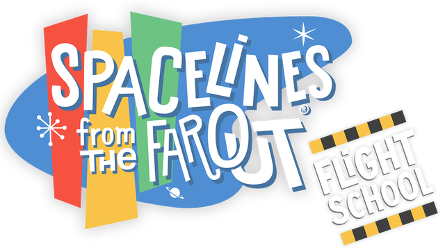 Spacelines from the Far Out: Flight School Logo