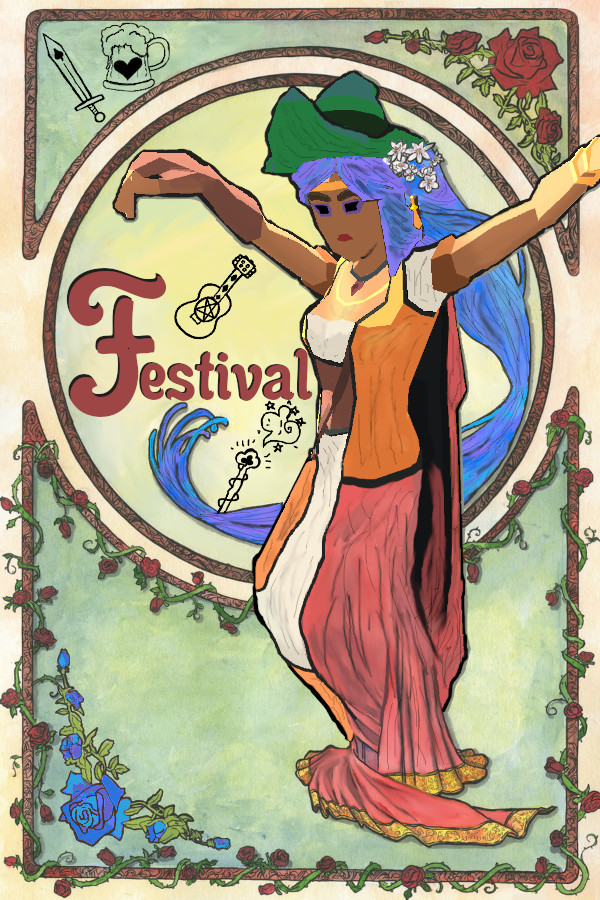 Steam portrait for Festival.