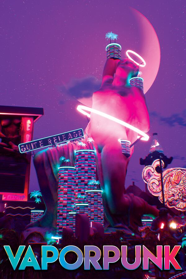 Steam portrait for VAPORPUNK.