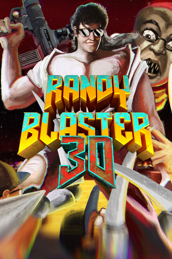 Steam portrait for Randy Blaster 3D.