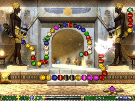 Скриншот из Luxor 2