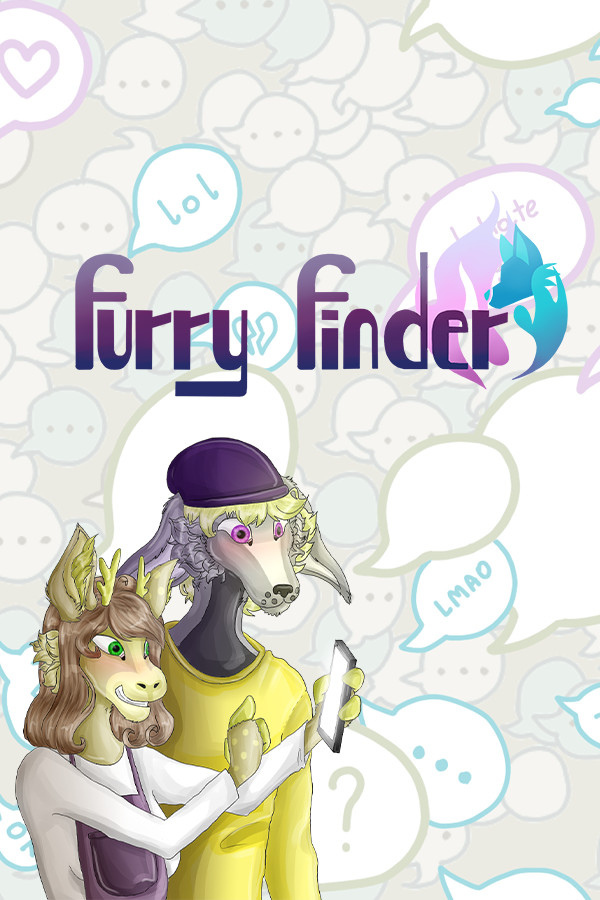 Steam portrait for Furry Finder - Dating Visual Novel.