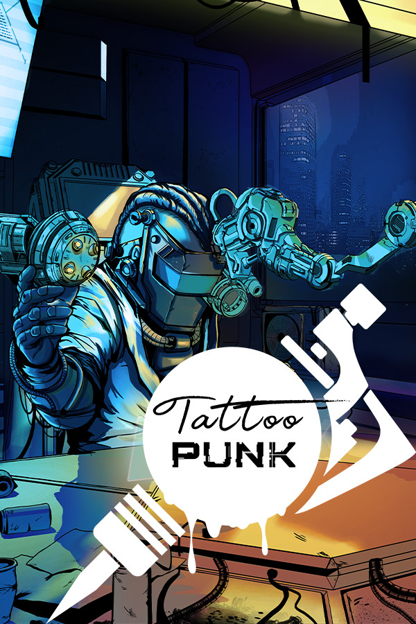 Steam portrait for Tattoo Punk.
