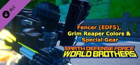 EARTH DEFENSE FORCE: WORLD BROTHERS - Fencer (EDF5), Grim Reaper Colors & Special Gear