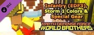 EARTH DEFENSE FORCE: WORLD BROTHERS - Infantry (EDF3), Storm 1 Colors & Special Gear