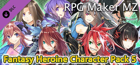 RPG Maker MZ - Fantasy Heroine Character Pack 5