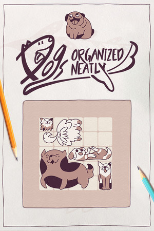 Dogs Organized Neatly poster image on Steam Backlog