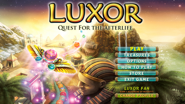 Скриншот из Luxor: Quest for the Afterlife