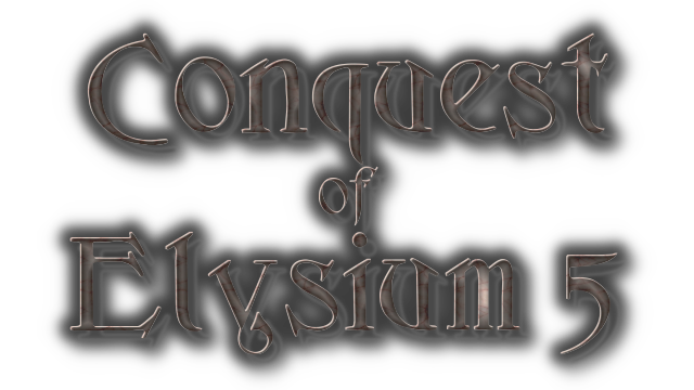 Conquest of Elysium 5 Logo