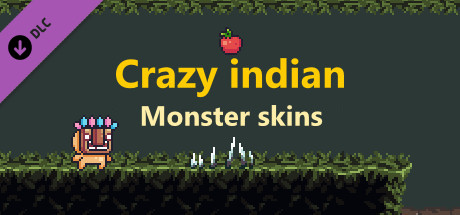 Crazy indian - Monster skins cover art