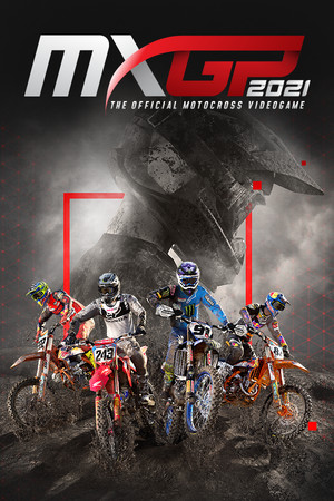 MXGP 2021 - The Official Motocross Videogame poster image on Steam Backlog