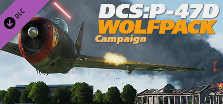 DCS: P-47D Thunderbolt Wolfpack Campaign cover art