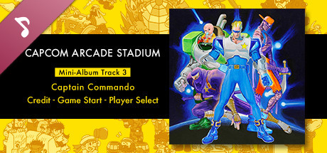 Capcom Arcade Stadium: Mini-Album Track 3 - Captain Commando - Credit - Game Start - Player Select